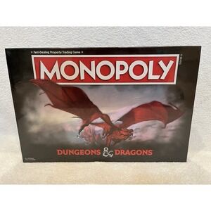 NEW Sealed - Monopoly Dungeons & Dragons Edition Board Game